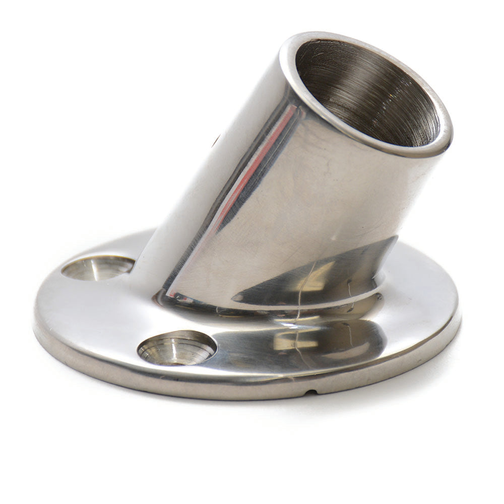 60 Degree Stainless Steel Rail Fitting Base