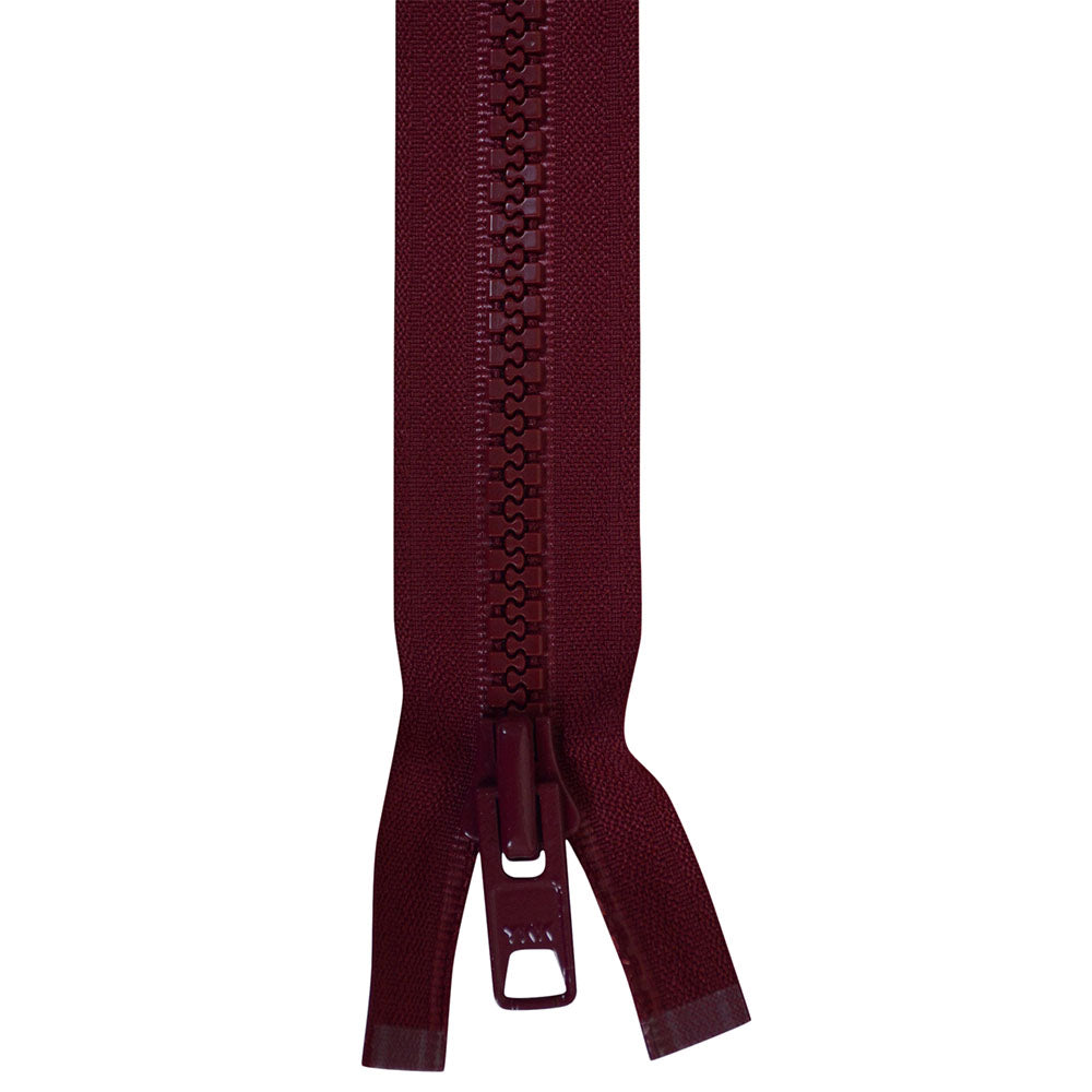 "#10 YKK Vislon Lock Slide 36" Burgundy