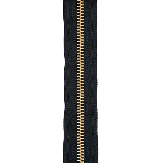 YKK ® #10 Brass Zipper Chain -
