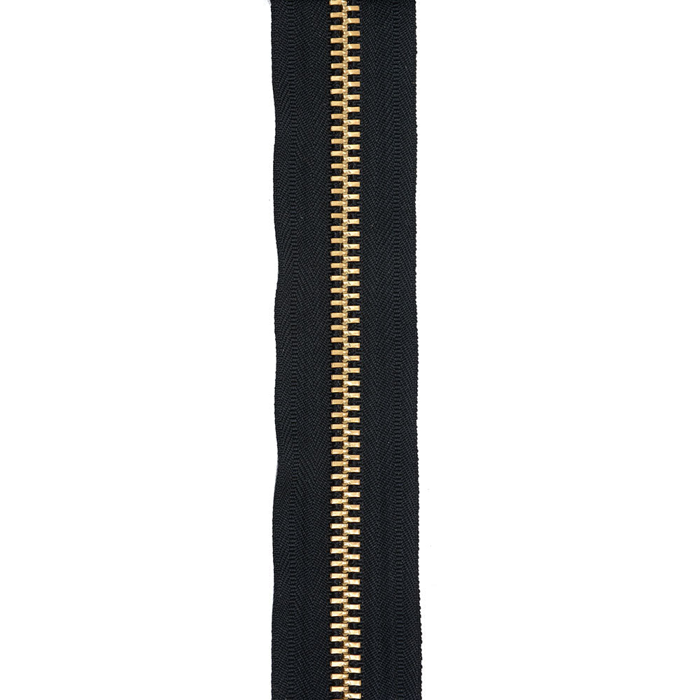 YKK ® #10 Brass Zipper Chain -