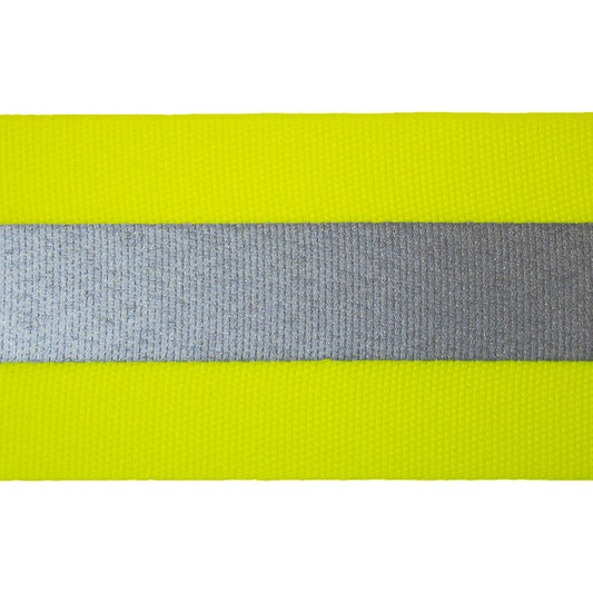 8471 2" Lime/Silver Vest Trim