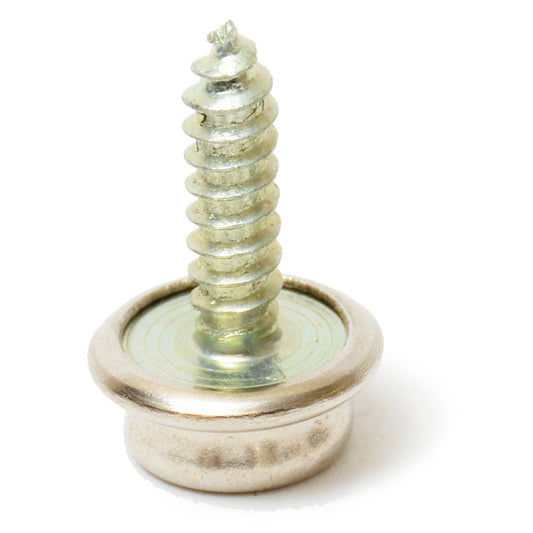 5/8 Steel Screw Stud Brs/Nkl Brass/Nickel *NOT STAINLESS*