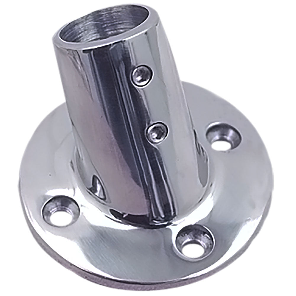 60 Degree  Stainless Steel Rail Fitting Base