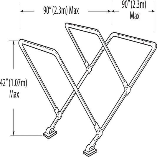 Bimini Boat Top Frame Kit