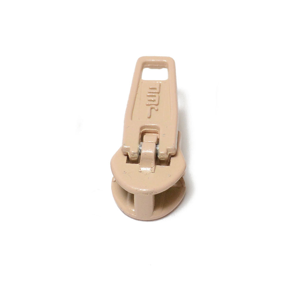 #4 Coil Slide Pin Lock - Beige