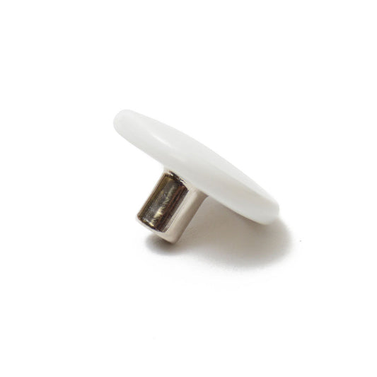 Durasnap Plastic Cap Wht/Brass