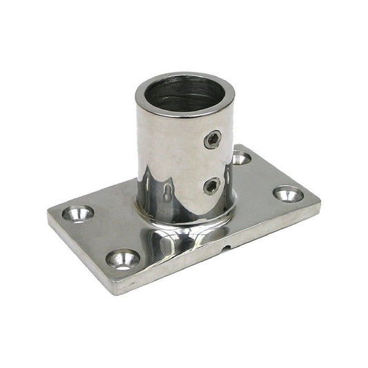 90 Degree Stainless Steel Rail Fitting Base