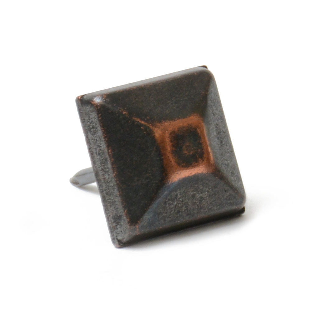 4 Tri Square Nail Old Copper