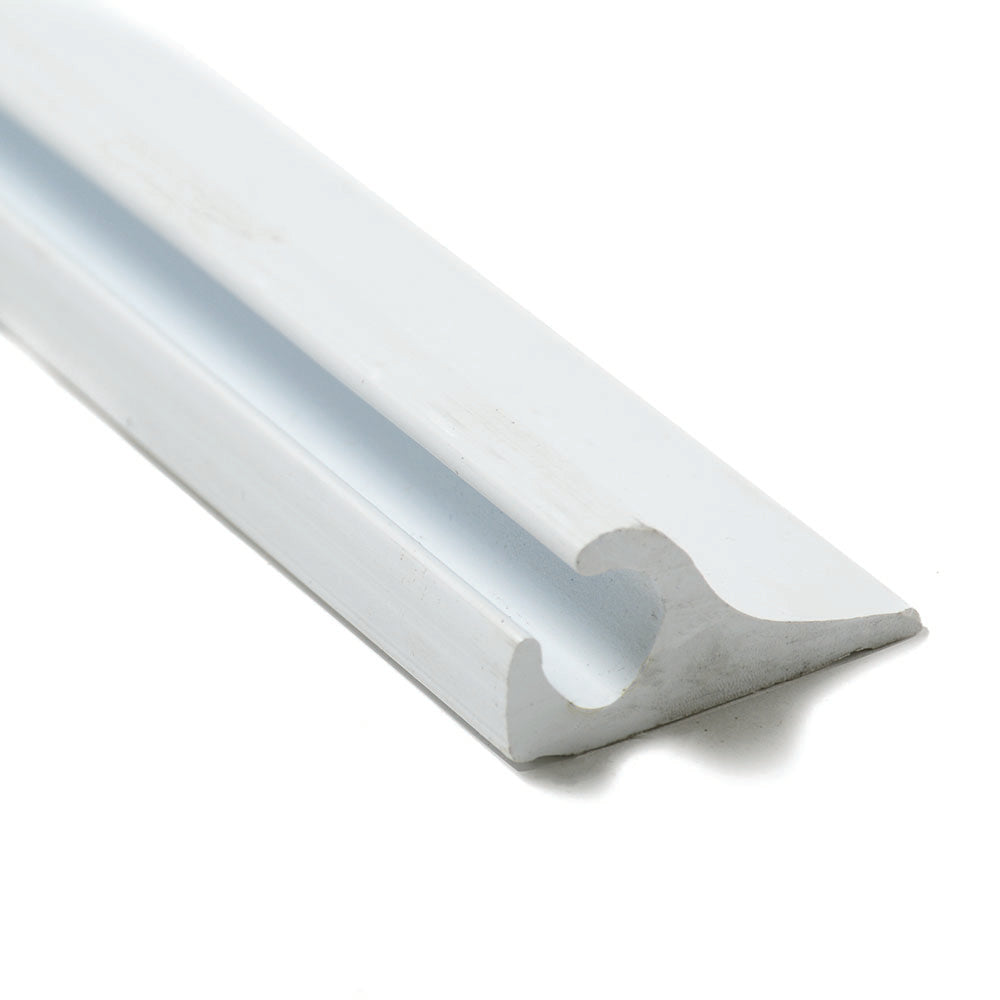 10ft Plastic Awning Rail White