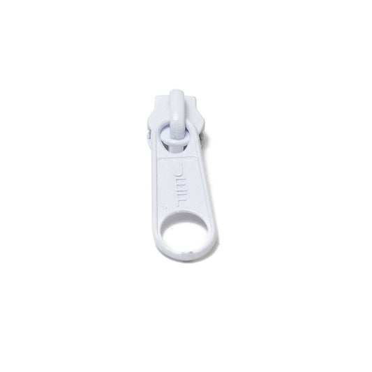 #4 Coil Sliders Long Tab - Wht