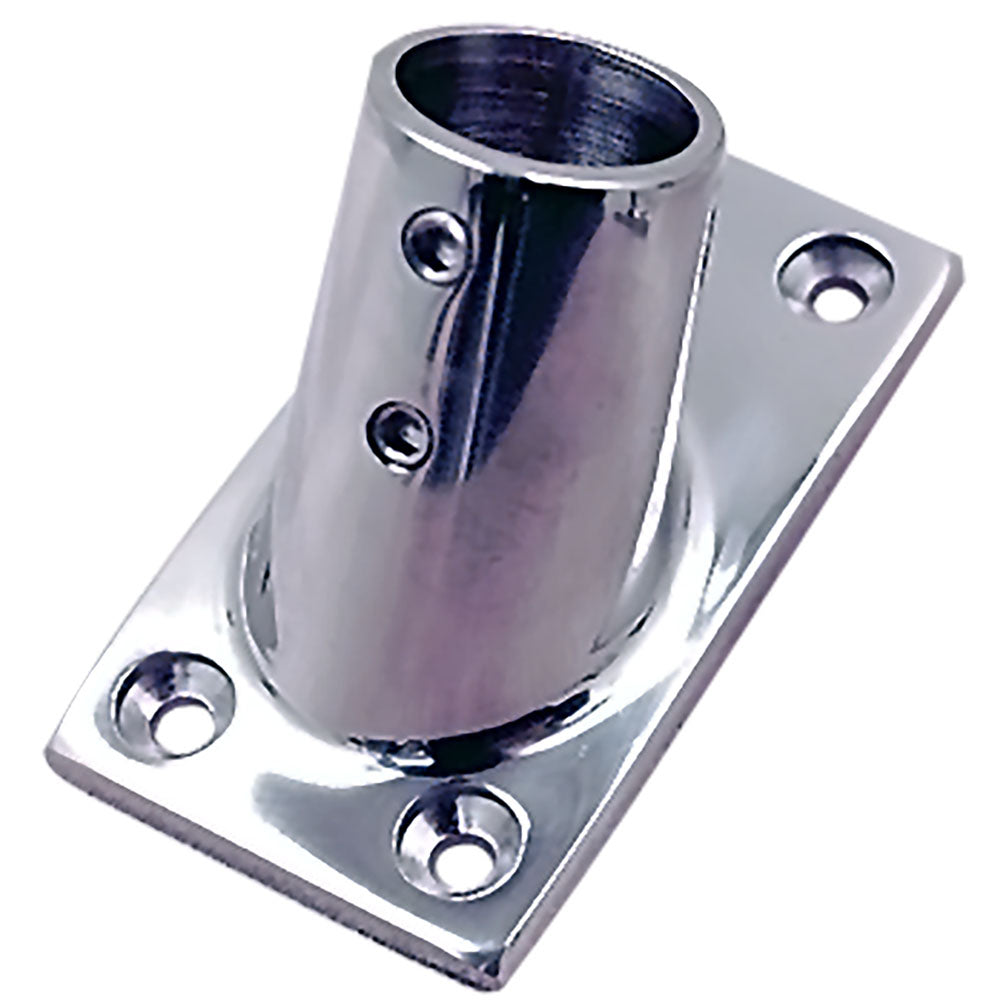 60 Degree  Stainless Steel Rail Fitting Base